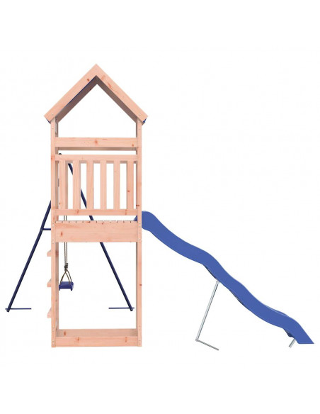 Set da Gioco da Esterno in Legno Massello di Douglas