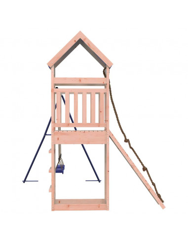 Set da Gioco da Esterno in Legno Massello di Douglas