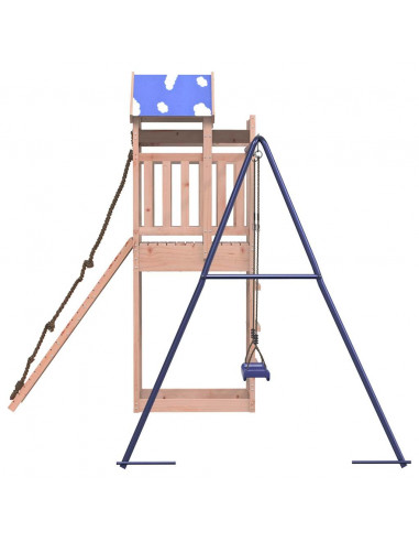 Set da Gioco da Esterno in Legno Massello di Douglas