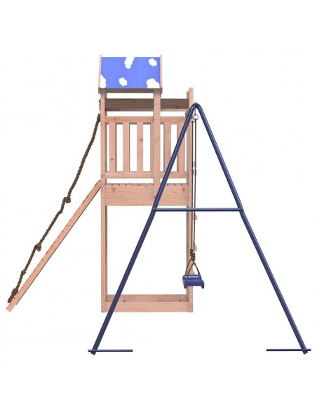 Set da Gioco da Esterno in Legno Massello di Douglas