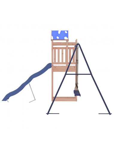 Set da Gioco da Esterno in Legno Massello di Douglas