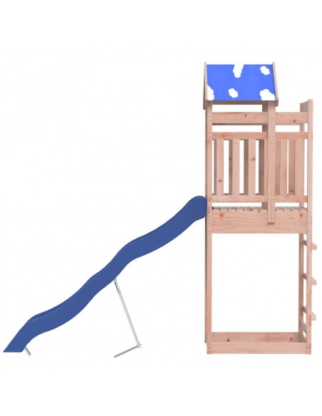 Set da Gioco da Esterno in Legno Massello di Douglas