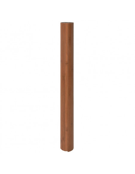 Tappeto Rettangolare Marrone 70x100 cm in Bambù