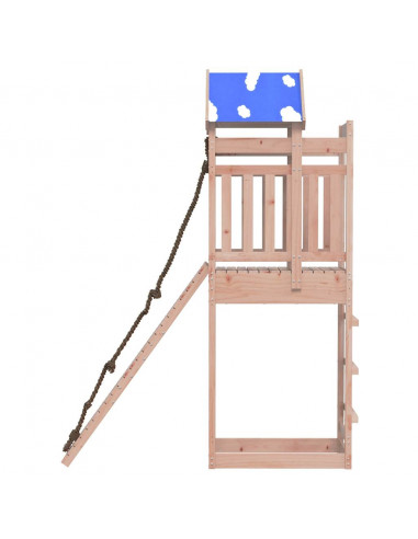 Set da Gioco da Esterno in Legno Massello di Douglas