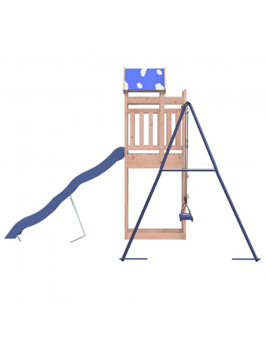 Set da Gioco da Esterno in Legno Massello di Douglas