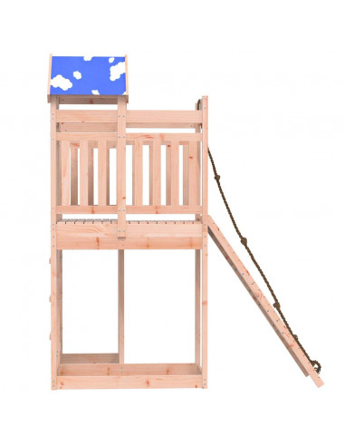 Set da Gioco da Esterno in Legno Massello di Douglas