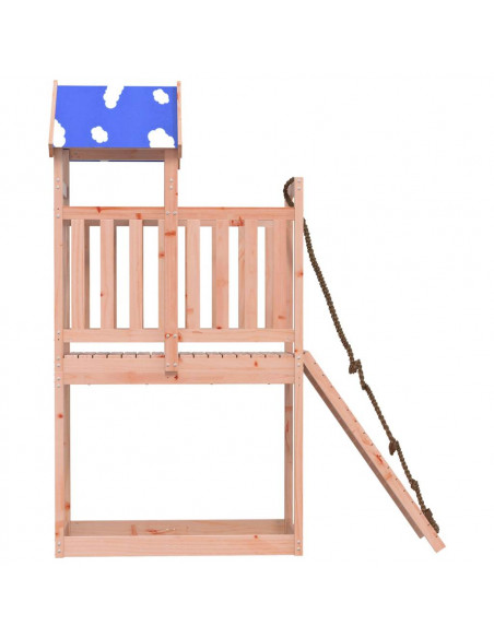 Set da Gioco da Esterno in Legno Massello di Douglas