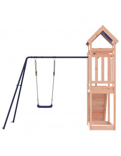 Set da Gioco da Esterno in Legno Massello di Douglas