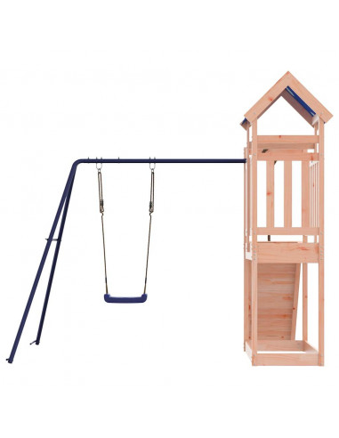 Set da Gioco da Esterno in Legno Massello di Douglas