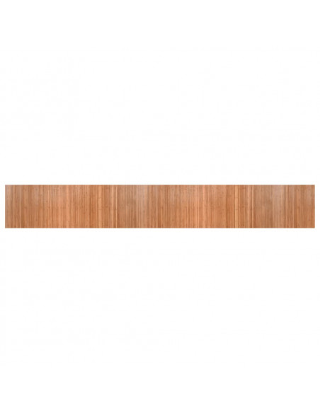 Tappeto Rettangolare Natura 70x500 cm in Bambù