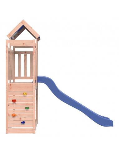 Set da Gioco da Esterno in Legno Massello di Douglas