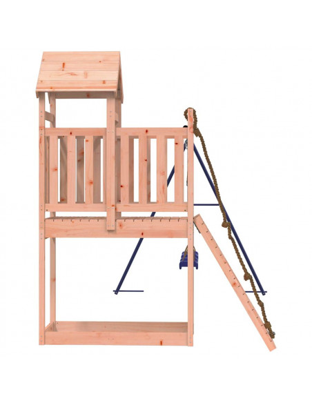 Set da Gioco da Esterno in Legno Massello di Douglas