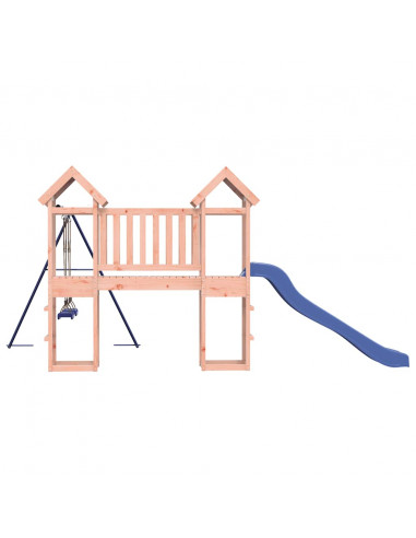 Set da Gioco da Esterno in Legno Massello di Douglas