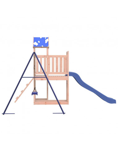 Set da Gioco da Esterno in Legno Massello di Douglas