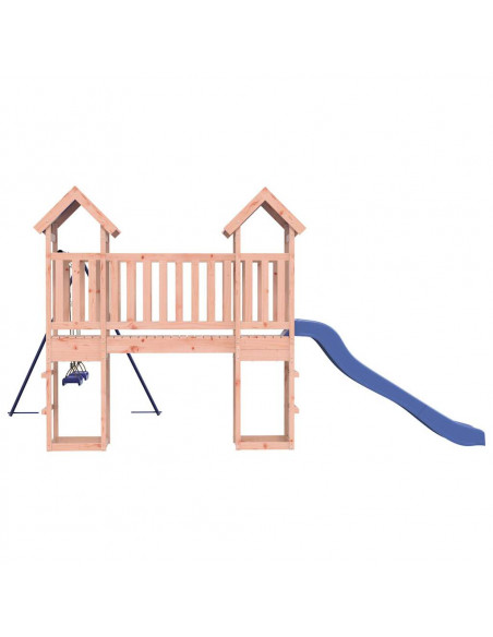 Set da Gioco da Esterno in Legno Massello di Douglas