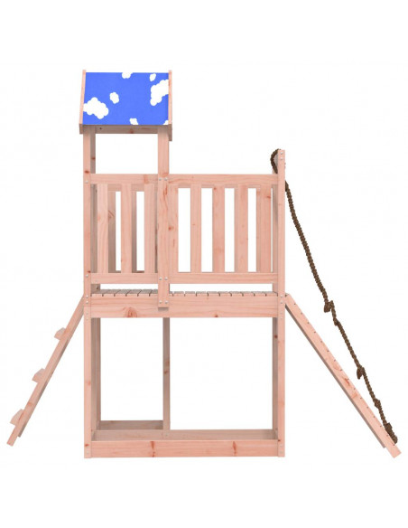 Set da Gioco da Esterno in Legno Massello di Douglas