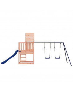 Set da Gioco da Esterno in Legno Massello di Douglas