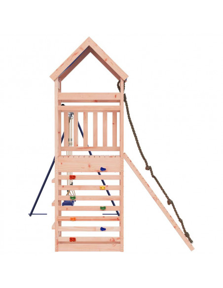 Set da Gioco da Esterno in Legno Massello di Douglas