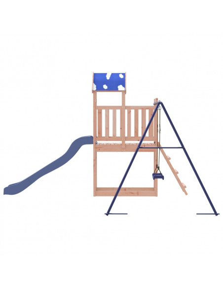 Set da Gioco da Esterno in Legno Massello di Douglas