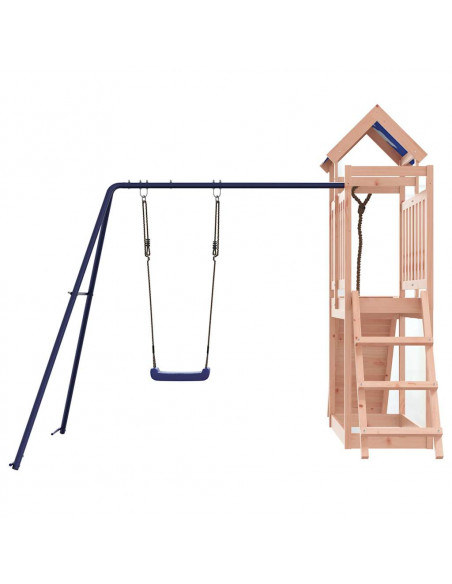 Set da Gioco da Esterno in Legno Massello di Douglas