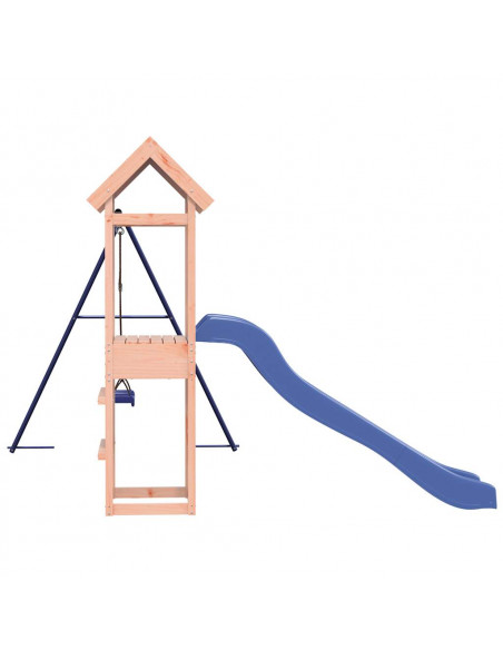 Set da Gioco da Esterno in Legno Massello di Douglas