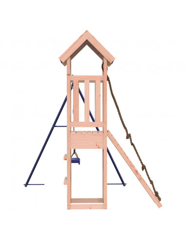 Set da Gioco da Esterno in Legno Massello di Douglas