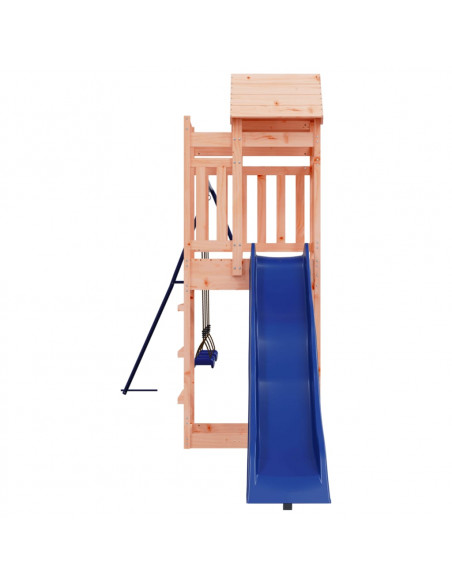 Set da Gioco da Esterno in Legno Massello di Douglas