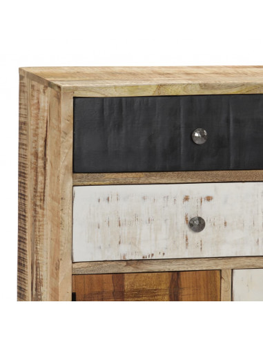 Credenza 70x30x78 cm in Legno Massello di Mango