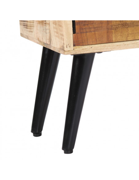 Credenza 70x30x78 cm in Legno Massello di Mango