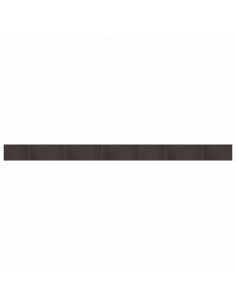 Tappeto Rettangolare Marrone Scuro 70x1000 cm in Bambù