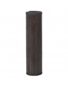 Tappeto Rettangolare Marrone Scuro 70x1000 cm in Bambù 2