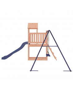 Set da Gioco da Esterno in Legno Massello di Douglas