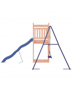 Set da Gioco da Esterno in Legno Massello di Douglas