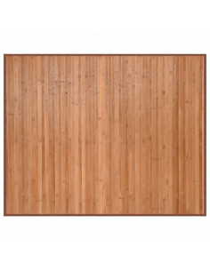 Tappeto Rettangolare Natura 80x100 cm in Bambù