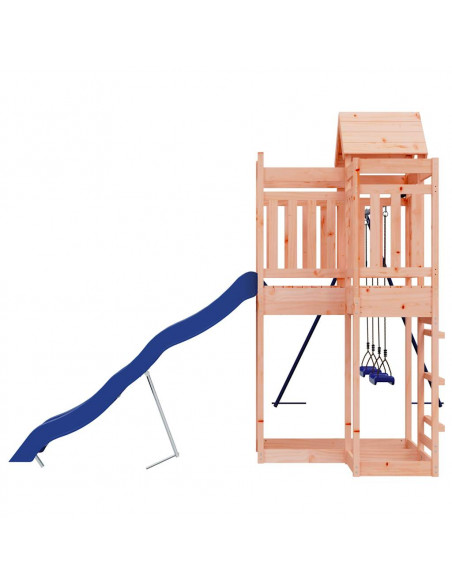 Set da Gioco da Esterno in Legno Massello di Douglas