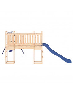 Set da Gioco da Esterno in Legno Massello di Pino 2