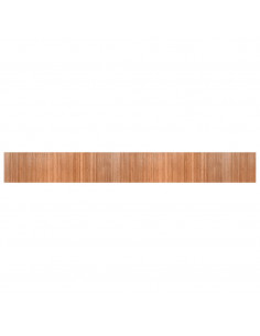 Tappeto Rettangolare Natura 60x500 cm in Bambù