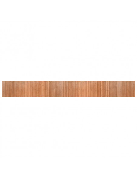 Tappeto Rettangolare Natura 60x500 cm in Bambù