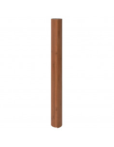 Tappeto Rettangolare Marrone 70x300 cm in Bambù 2