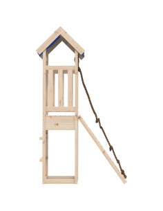 Set da Gioco da Esterno in Legno Massello di Pino 2