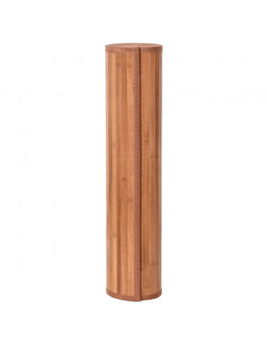 Tappeto Rettangolare Marrone 60x300 cm in Bambù