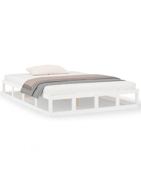 Giroletto Bianco 135x190 cm Double in legno Massello