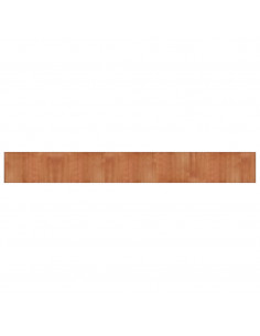 Tappeto Rettangolare Marrone 60x500 cm in Bambù