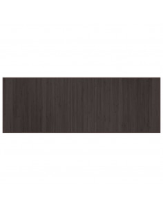 Tappeto Rettangolare Marrone Scuro 70x200 cm in Bambù