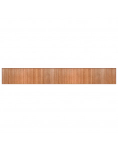 Tappeto Rettangolare Natura 70x500 cm in Bambù