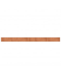 Tappeto Rettangolare Marrone 70x1000 cm in Bambù