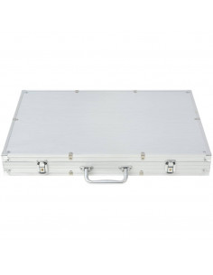 Set da Poker con 1000 Chips Laser Alluminio 2