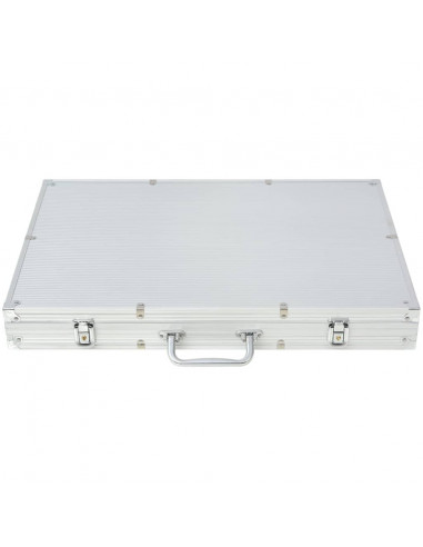 Set da Poker con 1000 Chips Laser Alluminio