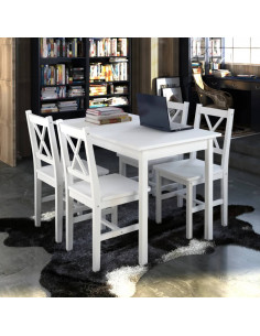 Set da Pranzo 5 pz Bianco 2