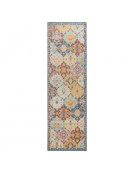 Tappeto ARBIZU Interni e Esterni Design Vintage 80x250 cm